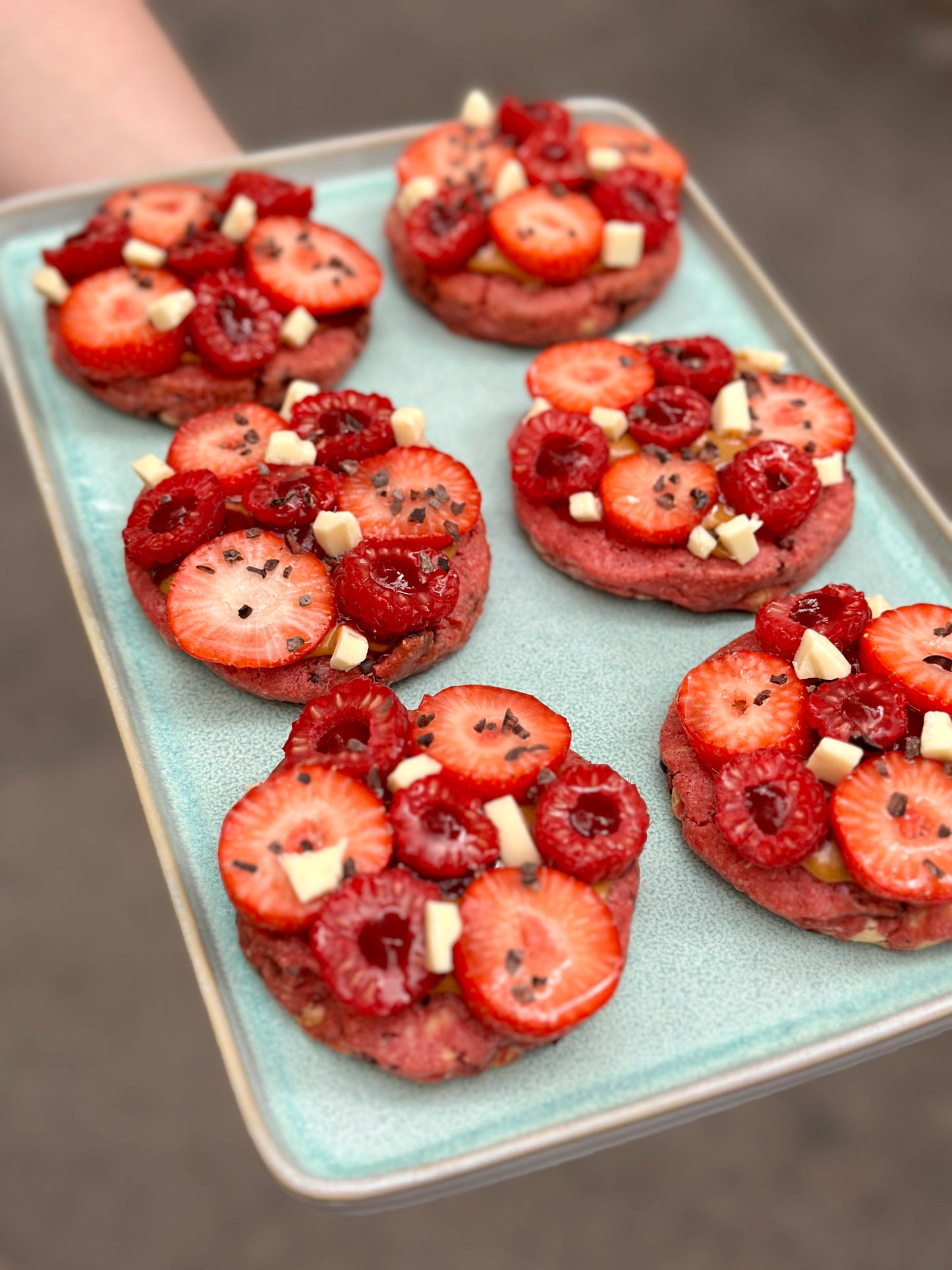 Cookie Fraise-Framboise